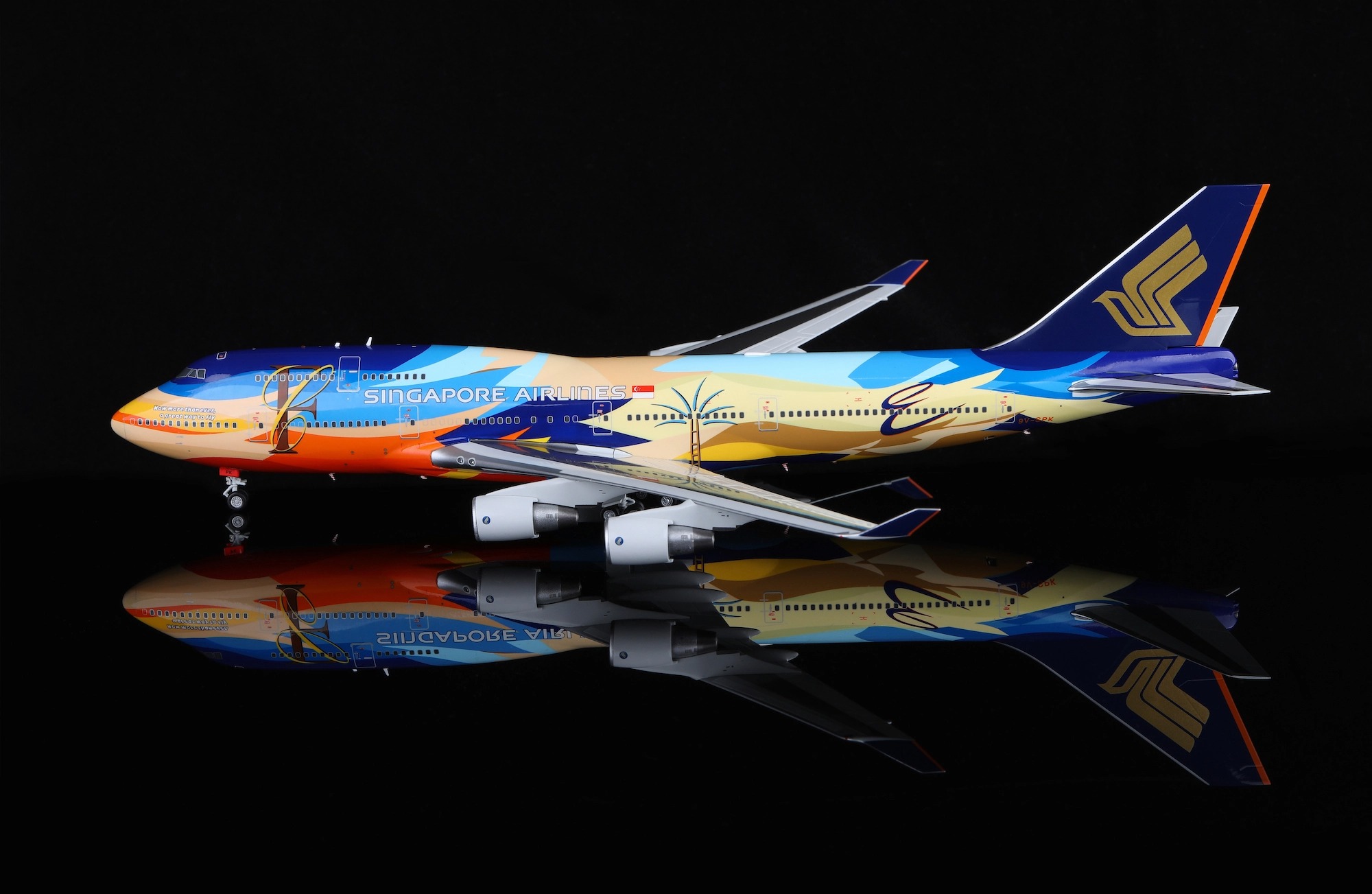 SQ Wings 1:200 シンガポール航空 B747-400F 9V-SFI SQ Wings 1:200 シンガポール航空 B747-400F 9V-SFI - メルカリ